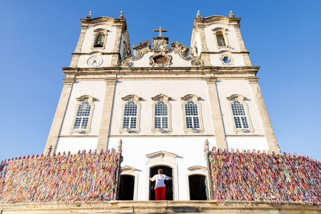 Historic city with colonial architecture